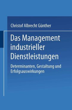 Cover Das Management industrieller Dienstleistungen (eBook, PDF)