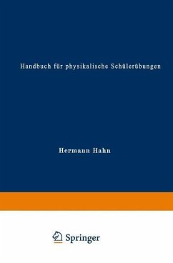 Handbuch für physikalische Schülerübungen (eBook, PDF) - Hahn, Hermann