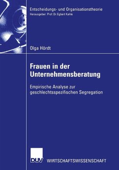 Frauen in der Unternehmensberatung (eBook, PDF) - Hoerdt, Olga