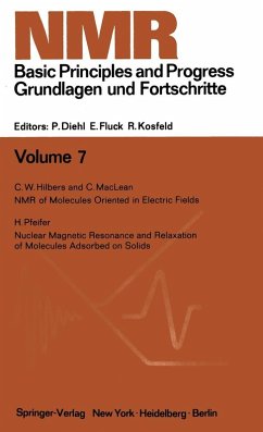 NMR Basic Principles and Progress / NMR Grundlagen und Fortschritte (eBook, PDF) - Diehl, P.; Fluck, E.; Kosfeld, R.