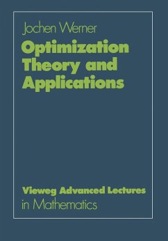 Optimization Theory and Applications (eBook, PDF) - Werner, Jochen