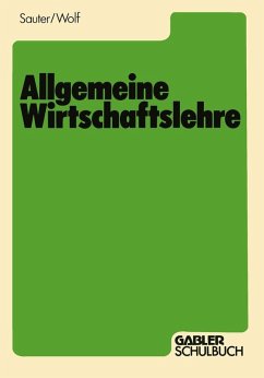 Cover Allgemeine Wirtschaftslehre (eBook, PDF)