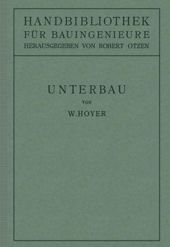 Unterbau (eBook, PDF) - Hoyer, W.