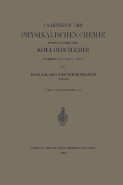 Praktikum der physikalischen Chemie (eBook, PDF) - Michaelis, Leonor