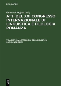 Cover Dialettologia, geolinguistica, sociolinguistica (eBook, PDF)