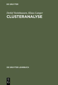 Clusteranalyse (eBook, PDF) - Steinhausen, Detlef; Langer, Klaus