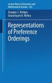 Representations of Preferences Orderings (eBook, PDF)