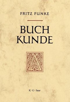Buchkunde (eBook, PDF) - Funke, Fritz