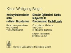 Kreiszylinderschalen unter radialen Einzellasten / Circular Cylindrical Shells Subjected to Concentrated Radial Loads (eBook, PDF) - Bieger, K. -W.