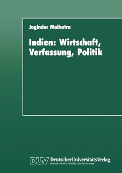 Indien: Wirtschaft, Verfassung, Politik (eBook, PDF) - Malhotra, Joginder