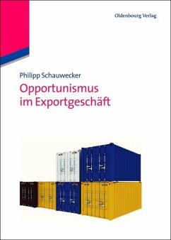 Cover Opportunismus im Exportgeschäft (eBook, PDF)