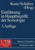 Einführung in Hauptbegriffe der Soziologie (eBook, PDF)