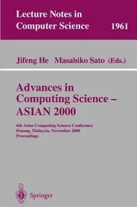 Advances in Computing Science - ASIAN 2000 (eBook, PDF)