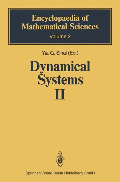 Dynamical Systems II (eBook, PDF)