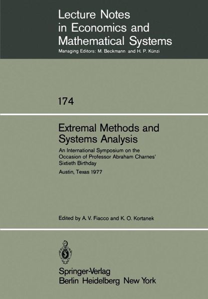 Extremal Methods and Systems Analysis (eBook, PDF) Extremal Methods and Systems Analysis (eBook, PDF)