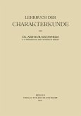Lehrbuch der Charakterkunde (eBook, PDF)
