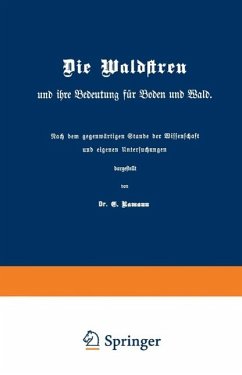 Die Waldstreu und ihre Bedeutung für Boden und Wald (eBook, PDF) Cover Die Waldstreu und ihre Bedeutung für Boden und Wald (eBook, PDF)
