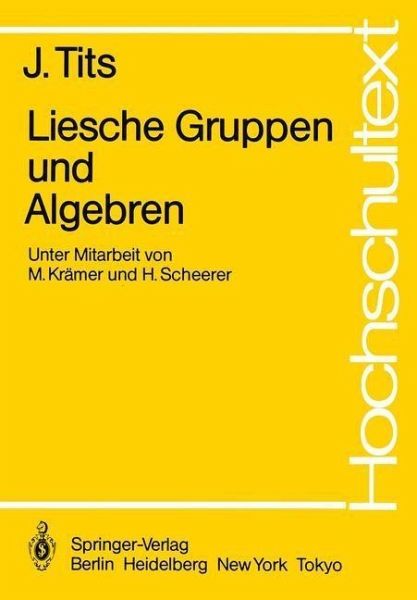 Liesche Gruppen und Algebren (eBook, PDF) Liesche Gruppen und Algebren (eBook, PDF)
