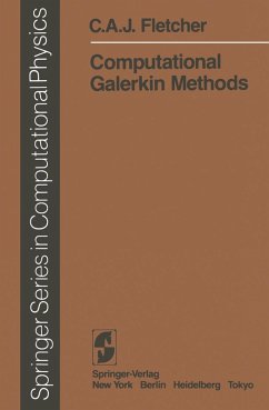 Computational Galerkin Methods (eBook, PDF) - Fletcher, C. A. J.