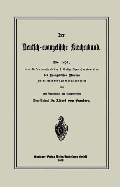 Cover Der Deutsch-evangelische Kirchenbund (eBook, PDF)
