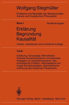 Cover Statistische Erklärungen. Deduktiv-nomologische Erklärungen in präzisen Modellsprachen Offene Probleme (eBook, PDF)