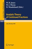 Analytic Theory of Continued Fractions (eBook, PDF)