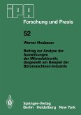 Beitrag zur Analyse der Auswirkungen der Mikroelektronik;Dargestellt am Beispiel der Büromaschinen-Industrie (eBook, PDF)