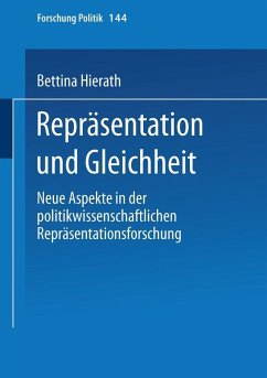 Repräsentation und Gleichheit (eBook, PDF) - Hierath, Bettina