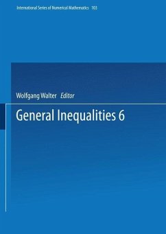 General Inequalities 6 (eBook, PDF) - Walter, Wolfgang