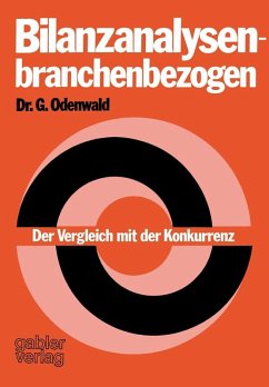 Cover Bilanzanalysen - branchenbezogen (eBook, PDF)