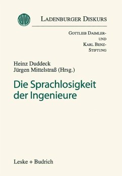 Cover Die Sprachlosigkeit der Ingenieure (eBook, PDF)