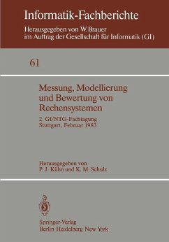 Messung, Modellierung und Bewertung von Rechensystemen (eBook, PDF)