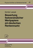 Bewertung festverzinslicher Wertpapiere am deutschen Rentenmarkt (eBook, PDF)