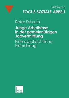 Junge Arbeitslose in der gemeinnützigen Jobvermittlung (eBook, PDF) - Schruth, Peter