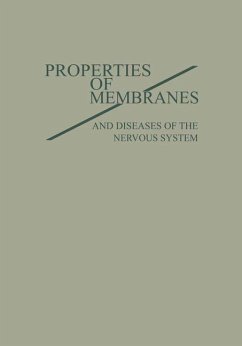 PROPERTIES of MEMBRANES and Diseases of the Nervous System (eBook, PDF) - Tower, Donald Bayley