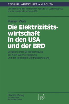 Cover Die Elektrizitätswirtschaft in den USA und der BRD (eBook, PDF)