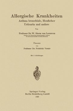 Allergische Krankheiten (eBook, PDF) - Storm van Leeuwen, W.; Verzár, Friedrich