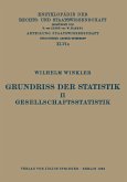 Grundriss der Statistik. II. Gesellschaftsstatistik (eBook, PDF)