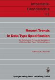 Recent Trends in Data Type Specification (eBook, PDF)