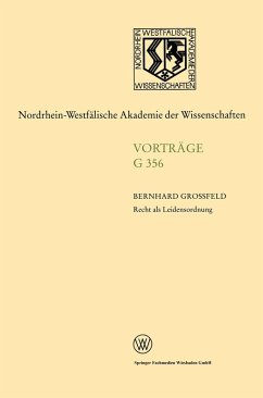 Cover Recht als Leidensordnung (eBook, PDF)