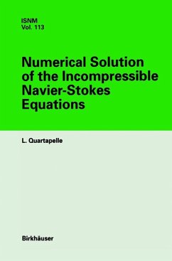 Numerical Solution of the Incompressible Navier-Stokes Equations (eBook, PDF) - Quartapelle, L.