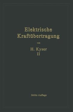 Die Niederspannungs- und Hochspannungs-Leitungsanlagen (eBook, PDF) - Kyser, Herbert