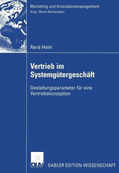 Cover Vertrieb im Systemgütergeschäft (eBook, PDF)