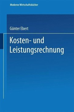 Cover Kosten- und Leistungsrechnung (eBook, PDF)