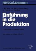 Einführung in die Produktion (eBook, PDF)