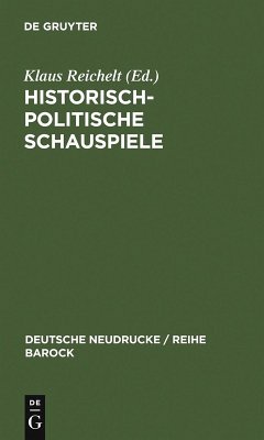 Cover Historisch-politische Schauspiele (eBook, PDF)
