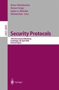 Security Protocols (eBook, PDF)