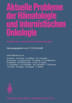 Aktuelle Probleme der Hämatologie und internistischen Onkologie (eBook, PDF)