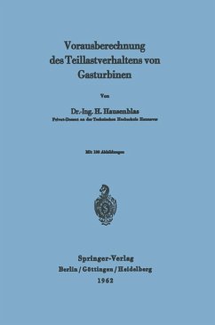 Vorausberechnung des Teillastverhaltens von Gasturbinen (eBook, PDF) - Hausenblas, H.