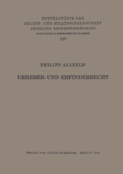 Cover Urheber- und Erfinderrecht (eBook, PDF)